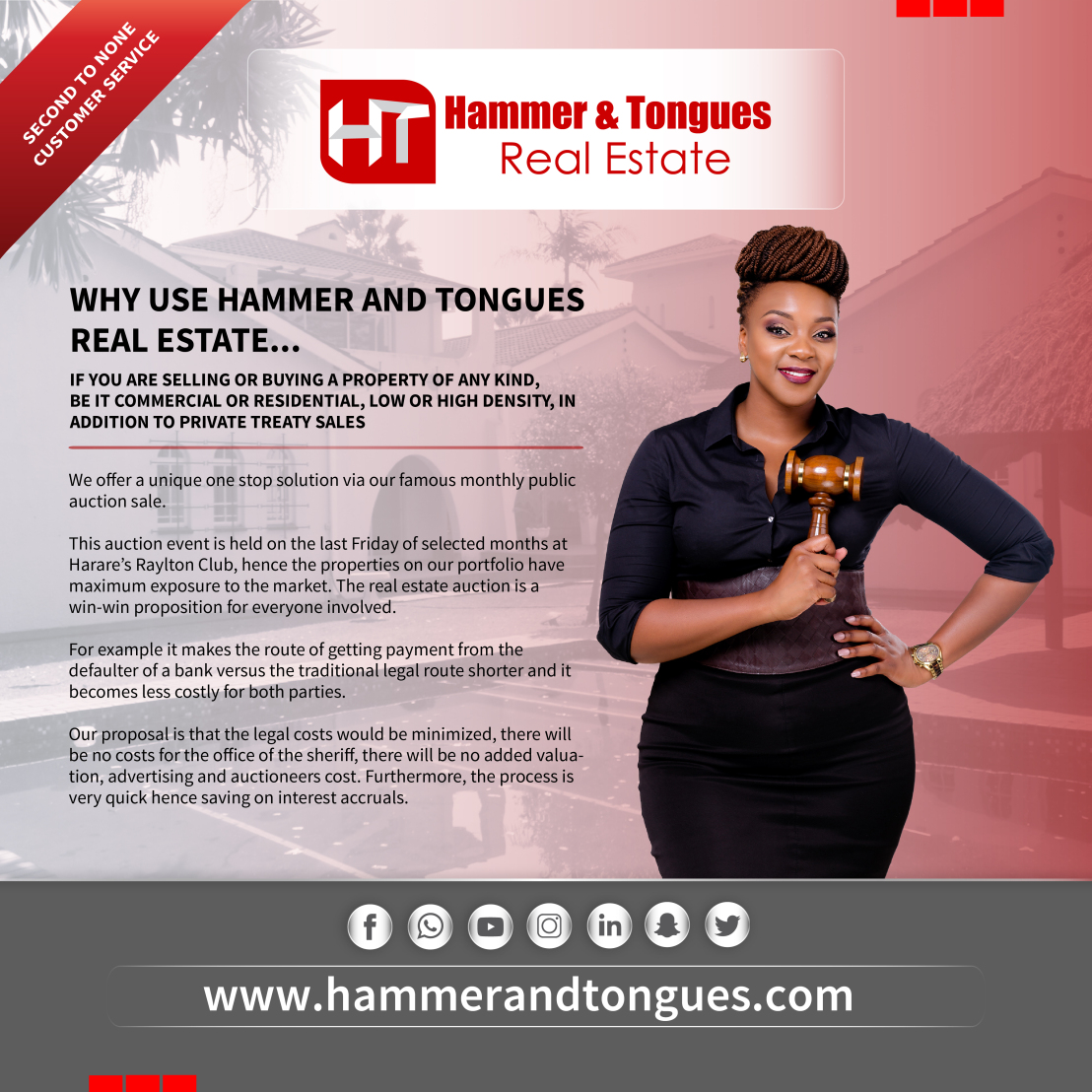 If it’s about real estate, talk to us!